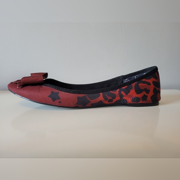 Ted Baker Star Leopard Ballerina Flats, VGUC, Size 40 - Picture 6 of 11